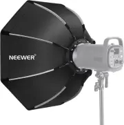 Neewer 26''/65cm Octagon Quick Collapsible Softbox with Bowens Mount, Carrying B