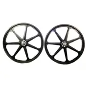Skyway Tuff II 24 inch 7 Spoke Wheels For Retro/Old School/Freestyle BMX Bikes