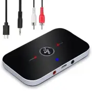 Bluetooth Transmitter Receiver, 2-in-1 Aux Bluetooth 5.0 Audio Adapter with A...