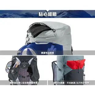 【Deuter】女 款登山背包 28SL SPEED LITE 健行登山背包 自行車背包_深灰/黑_3410522