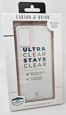 Carson & Quinn Clear Case for Samsung Galaxy A32 5G