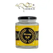 100X Honey jars Party Favors with Lid | Miniature Honey jars Labels Qty 5