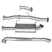 Hulk 4X4 Exhaust Kit to suit Mazda Bt-50 Tf Ser & Isuzu Dmax Rg 3.0L 7/2020 On Dpf Back 3" Ss409 - HU4909