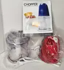 MCM Food Processor Chopper Mixer With Frothing Attachment NEW