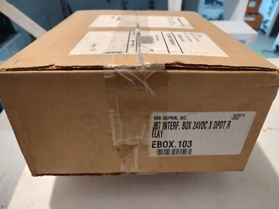 JB7 Interface Box, Enclosure W/terminal Strip 24VDC x DPDT Relay