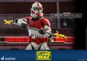 STAR WARS / CLONE WARS~CORUSCANT GUARD~SIXTH SCALE FIGURE~TMS025~HOT TOYS~MIBS