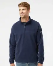 Columbia Mens Steen's Mountain Quarter-Zip Fleece Pullover 212486 S-4XL