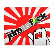 JDM As Fxxk Domo Bomb Computer PC Mouse Pad