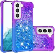 Case for Samsung Galaxy S21, Premium Stylish Gradient Bling Quicksand Sparkle Shiny Glitters Fashion Shockproof Cover Case for Samsung Galaxy S21-Color#4