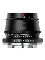 銘匠光學35MM F1.4鏡頭適用富士尼康Z30佳能R50索尼ZVE10松下微單【北歐居家生活】