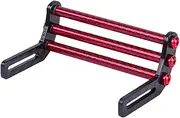 RC Car Bumpers Replacement Parts 1:10 for Crawler Model Trucks and SCX10, Red