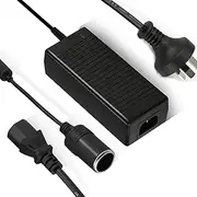 AC to DC Converter AC-100V/240V to DC-12V 10A 120W Car Cigarette Lighter Socket Adaptor AC/DC Power Adapter, Used for Automobile Vacuum Cleaner, Inflator, Car Refrigerator and Other Car Devices