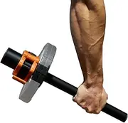 Fitarc Wrist Bar,Forearm Strengthener,Wrist Curl Bar for 2 Inch Olympic Plate,Grip Strength Trainer, Wrist Bar,Wrist Rotation Exerciser,Wrist Forearm Strengthener