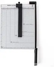 A4 Paper Cutter Card Trimmer Guillotine Photo Cutter Craft for Home/Office Use Art Trimmer Crafts Tools (Color : White, Size : 30 * 25cm)
