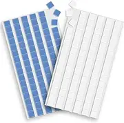 Eobiim Sticky Tack for Wall Hanging, 192 PCS Poster Putty for Walls No Damage, Mounting Putty for Hanging Pictures, Removable Wall Putty for Hanging Things, Reusable Poster Tack Putty (White & Blue)