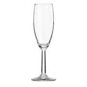 LIBBEY 5.75 0z Crystal Flute Glasses HIGH-QUALITY - SET OF 6