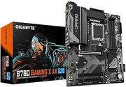 Gigabyte B760 Gaming X AX Motherboard - Supports Intel Core 14th Gen CPUs, 8+1+1 Phases Digital VRM, up to 7600MHz DDR5 (OC), 3xPCIe 4.0 M.2, Wi-Fi 6E, 2.5GbE LAN, USB 3.2 Gen 2
