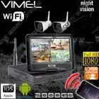 Wireless Security Cameras 2TB HDD IP System House Home Farm Alarm Night Vision