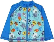 [Bandai Hobby] sa9858 Anpanman Boys Rash Guard, Saxon Blue