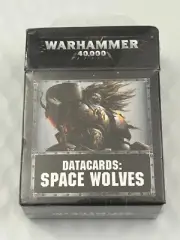 Warhammer 40K Space Wolves Datacards 2018 BRAND NEW SEALED OOP