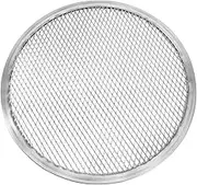 Pizza Pan with Holes Cooking Utensils Set Stainless Steel Grilling Tools Punched Pizza Pan Metal Mesh Baking Tray Pizza Making Screen Pizza Plate Pizza Net Round Pizza Pan Seamless