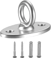 Ceiling Hook Heavy Duty Hook, M8 Eye Plate Stainless Steel, Swing Hook up to 500