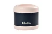 Beaba Stainless Steel Isothermal Portion 500ML - Light Pink/ Night Blue