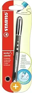 Rollerball - STABILO worker+ colorful - Pack of 1 - Black