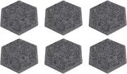 Sound Absorbing Panels Stylish Acoustic Panels Mystical/Fantasy Retardant Soundproofing for Control Rooms Office Studio 12PCS (Dark Gray)