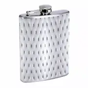 Abstract Background Em5 Flask 8oz Stainless Steel Hip Drinking Whiskey