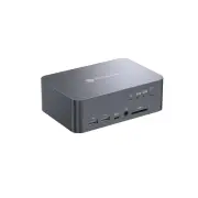Docking Station Dual Monitor KVM Switch for Laptop&Desktop,Type-C Charging for L