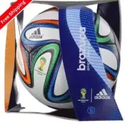 Adidas Brazuca 2014 FIFA World Cup Official Match Soccer Ball | Size 5 |