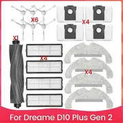 For Dreame D10 Plus Gen 2 Robot Vacuum Cleaner RLD32GD Accessories Main Side Brush Hepa Filter Mop C Edition 529