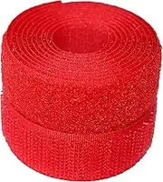 Red 20mm Sew-on Hook & Loop tape Alfatex® Brand supplied by the Velcro Companies - various lengths (3m)