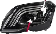 Car Lights Head Lamp Drl Projector Lens Automotive Accessories Compatible With Benz GLK LED Headlight 2008-2015 GL200 GLK260 GLK300(2008-2012)