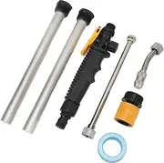 RV Water Heater Anode Rod Flush Wand, Anode Rod with Hex Wrench Socket Removal Tool 9.25in L X 3/4in NPT Threaded Magnesium Rod for RV Water Heater Tank Rinser