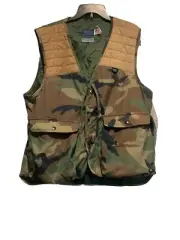 Pen West By Pendleton Camo Vest Outdoors Man Vintage Made In USA With Tags