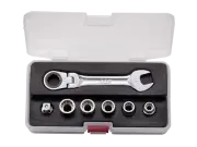 KTC Socket set for ratchet glasses (9.5sq. drive angle adapter) TBZ1407 Japan