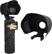Camera Lens Sun Hood Sunshade for DJI Osmo Pocket 3 Lens Protector Cap Case Anti-Glare for Pocket 3 Handheld Gimbal Camera Accessories