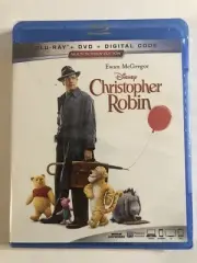 Disney Christopher Robin Sealed Blu-ray+DVD+Digital Code with Wean McGregor