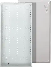 Leviton 47605-28W SMC Structured Media Enclosure with Cover, 28-Inch, White