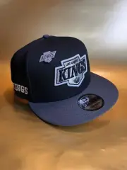 Los Angeles Kings Black Two Tone NHL Black New Era 9FIFTY OSFM Snapback