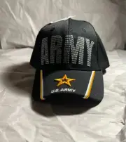 U.S. Army Logo Baseball Cap with White Stitching Army