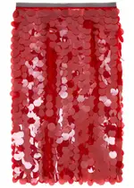 16 Arlington Delta Embellished Tulle Midi Skirt - Red - 10 (UK10 / S) 10 (UK10 / S)
