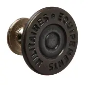4pcs Dritz 9 No-Sew Dungaree Buttons Copper 5/8" Replace Embellishment