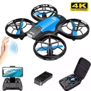Hot Mini Drone 4k 1080P Wide Angle Camera WiFi FPV RC Dron Drones Helicopter Toy