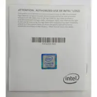 在飛比找蝦皮購物優惠-~Intel 貼紙+說明書 i3 i5 i7 pentium