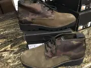 NEW $250 Mens Karl Lagerfeld Chukka Camo Boots Shoes size 11