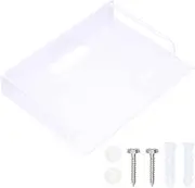 Wall Projector Shelf, Gigicial Wall Mounted Router Bracket Rack Wall Floating Shelves for Router TV Box Projector DVD High Load Bearing Router Rack