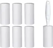 Pet Hair Remover Lint Rollers 360 Sheets Extra Sticky Lint Roller Set (1 Handle with 6 Refills) Clothes Cleaner Roller Clothes Carpet Sofa Furniture,Lint Remover Brush for Pet hair Fluff Dust